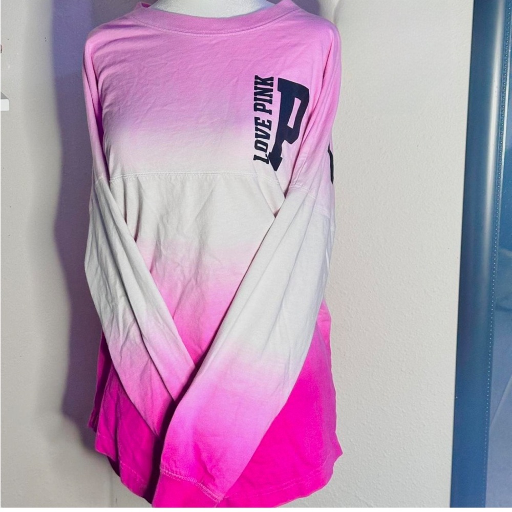 Victorias Secret PINK long sleeve pink shirt